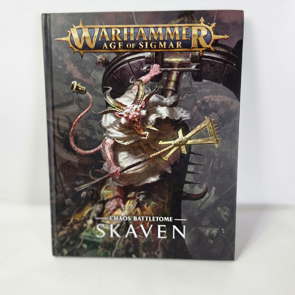 Warhammer Age of Sigmar Chaos Battletome Skaven 3rd‎ Edition Book 2022 Hardcover